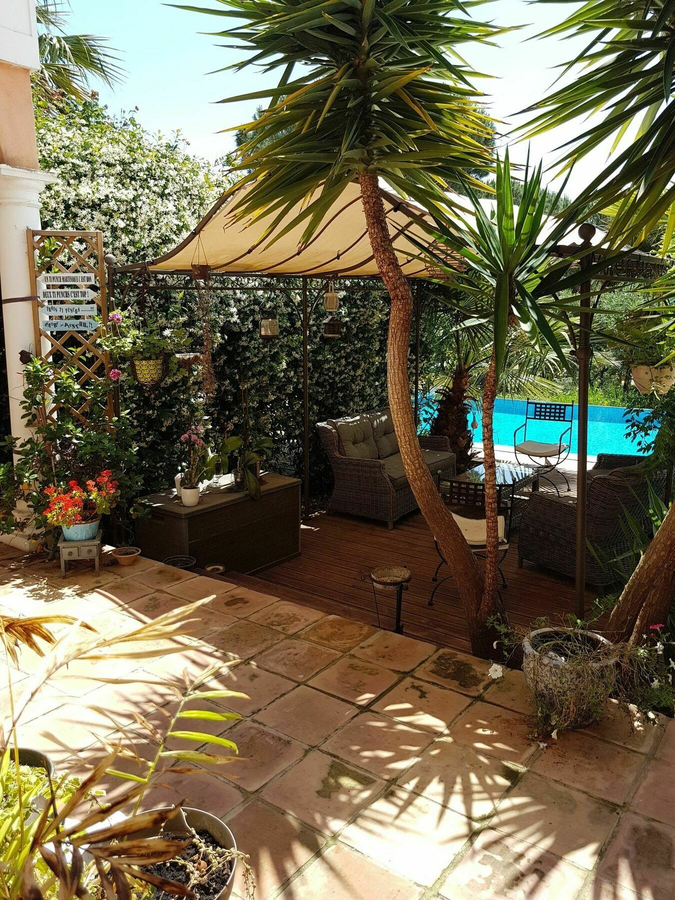 Chambres D'Hotes Villa Clauda Grimaud Dış mekan fotoğraf